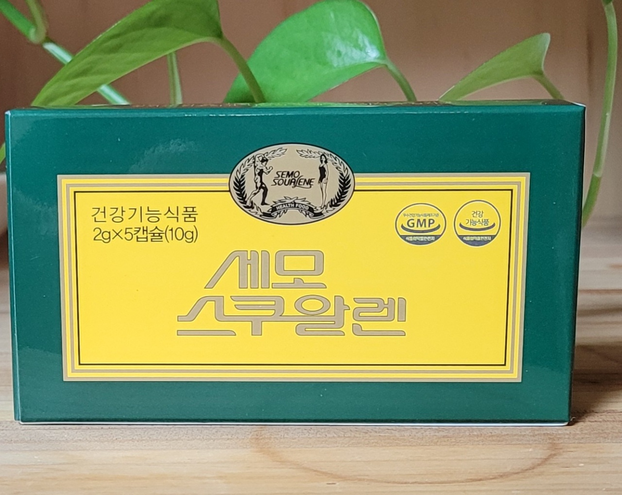 활력 세모 스쿠알렌 2g 5캡슐 항산화 : 세모 그린앤그린