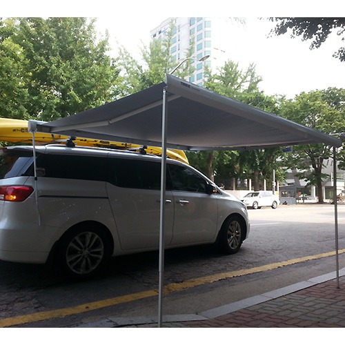 올뉴카니발 어닝, 툴레 5200 3미터 화이트 어닝, 기본바 별도, 올뉴카니발 툴레어닝, 카니발3세대어닝, 카니발툴레가로바, 차량용어닝... 