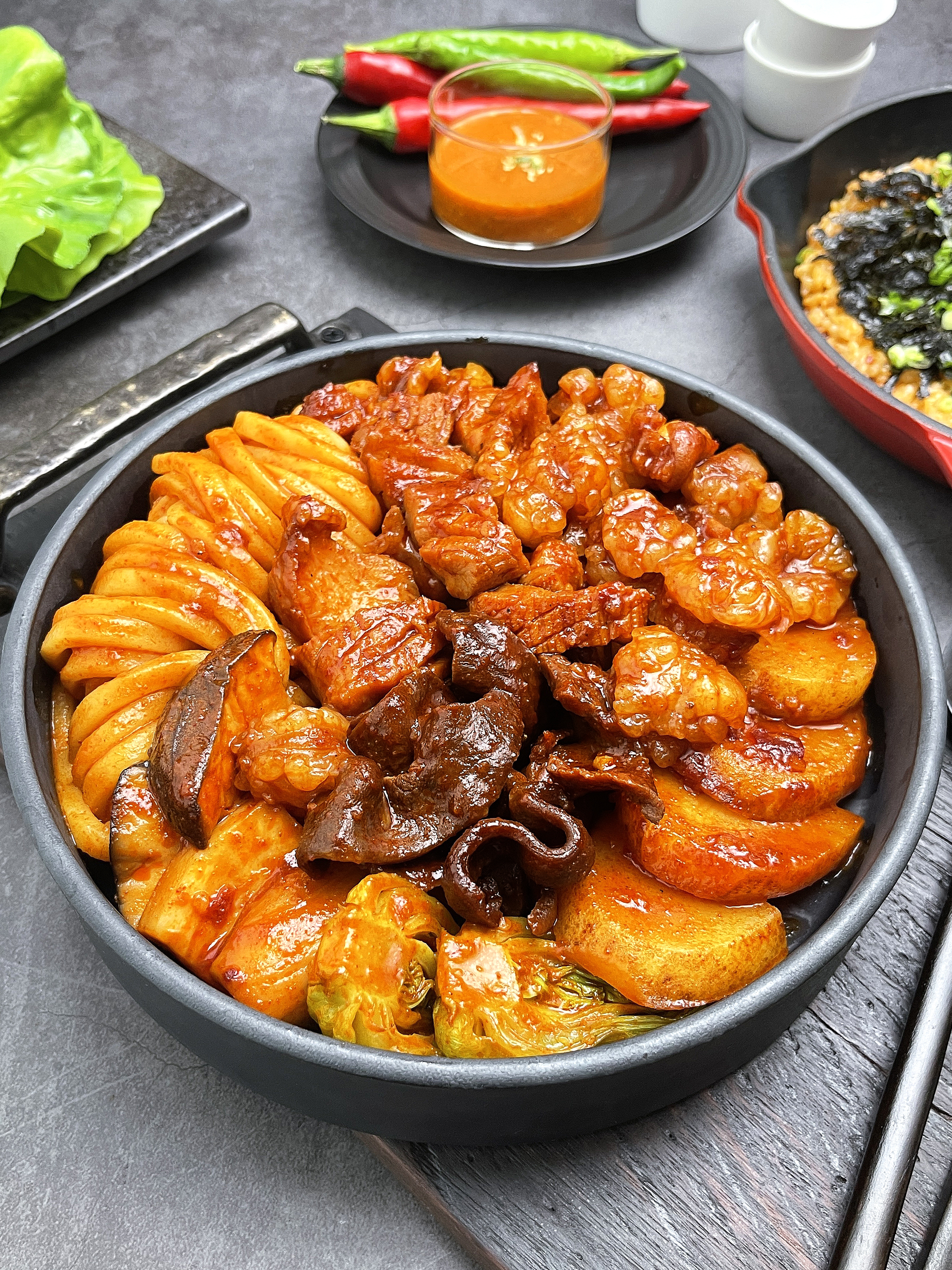 마곱간 한우소곱창 양념구이 빨간양념 신마곱 밀키트 : 마곱간