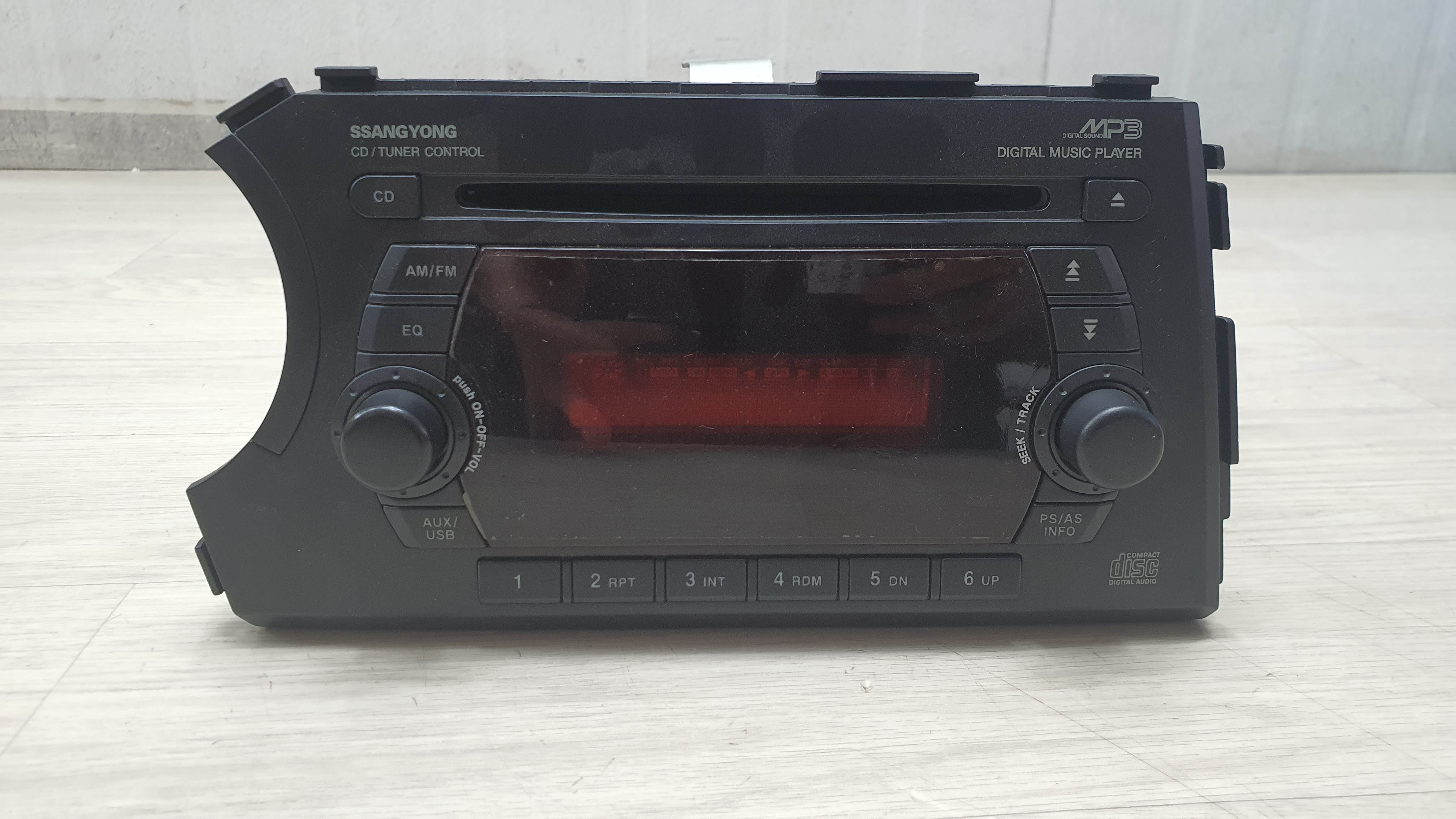 쌍용엑티언 카오디오 SY-502A  MP3  89100-09330  작동잘됩니다 : 사랑상회
