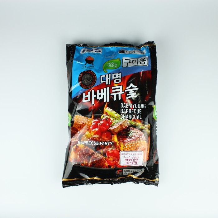 대명 바베큐숯 점화성형숯 : 모두e샵