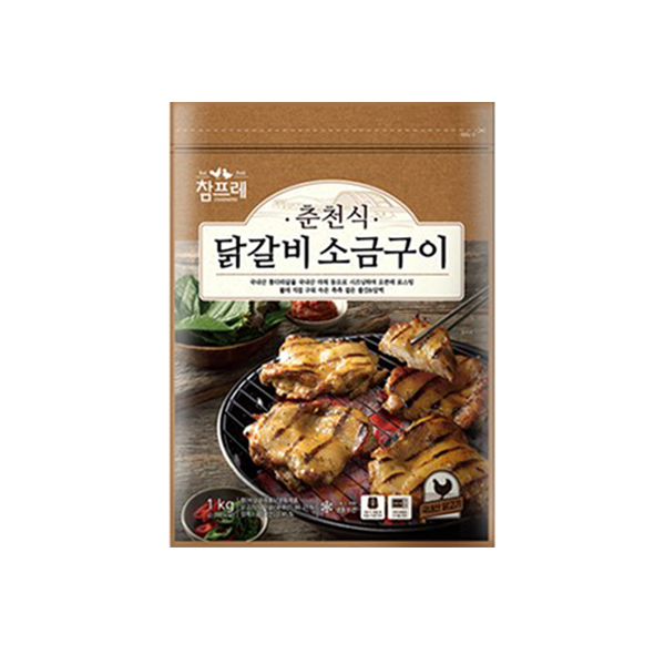 참프레 춘천식 닭갈비 소금구이 1kg 외(5종) 닭구이 직화 숯불 닭다리살 윙봉 트레이더스 : 다만세푸드