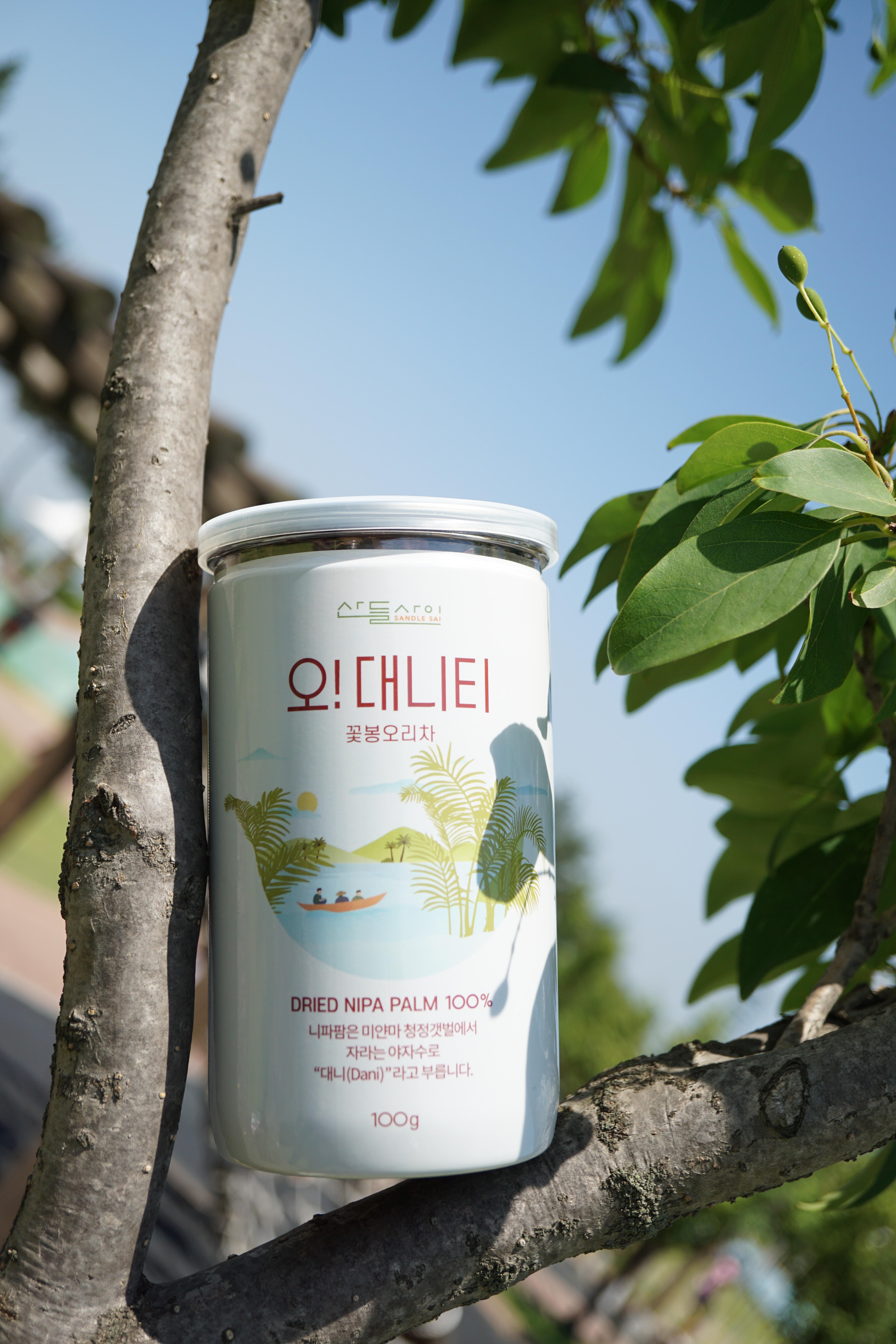 야생 니파팜 해죽순차 산들사이 오대니티 꽃봉오리차 100g : 스마트에코라이프