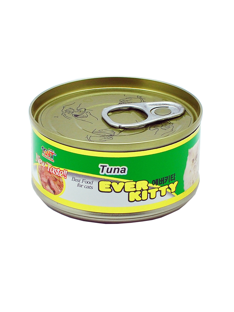에버키티 고양이캔 참치, 80g, 24개 : 마코펫스토어