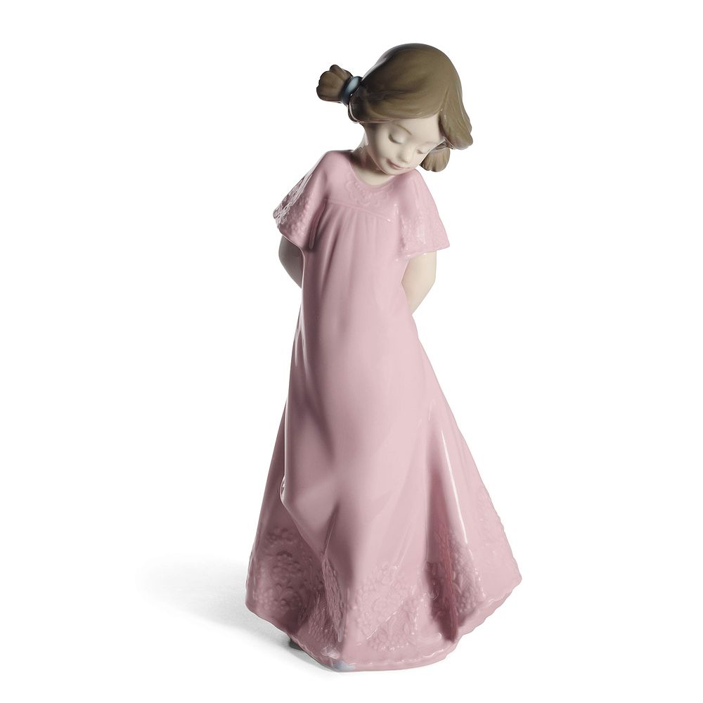 Nao by Lladro 야드로 나오 작은 조각상 인형 한정판 수줍은 소녀 So Shy Porcelain Girl Figure : 나는직구