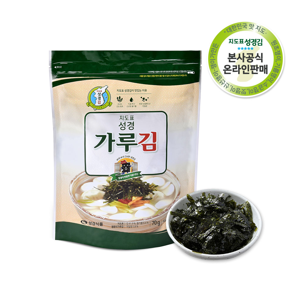 [성경김본사] 재래 김가루 70g, 1개 : 주식회사 성경식품