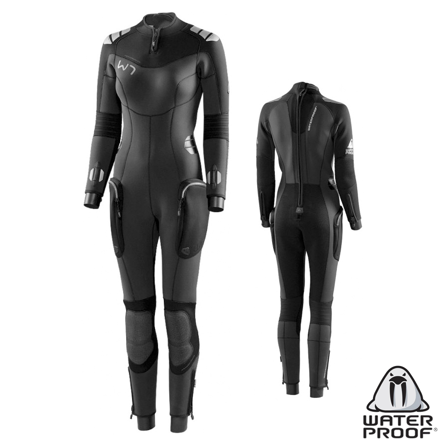 WATERPROOF 워터프루프 W7 Fullsuit 7mm 여성용 스쿠버다이빙 웻슈트 : 스쿠바베이