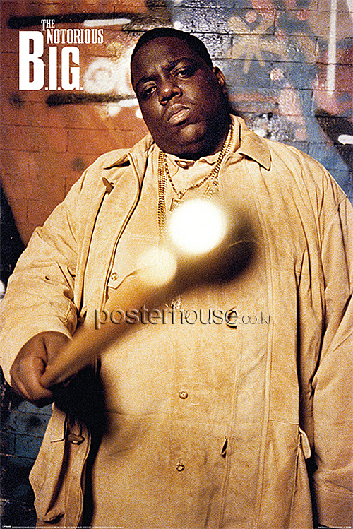 포스터 61x91 - 노토리어스 비아이지 / The Notorious B.I.G. (Cane) : 포스터하우스