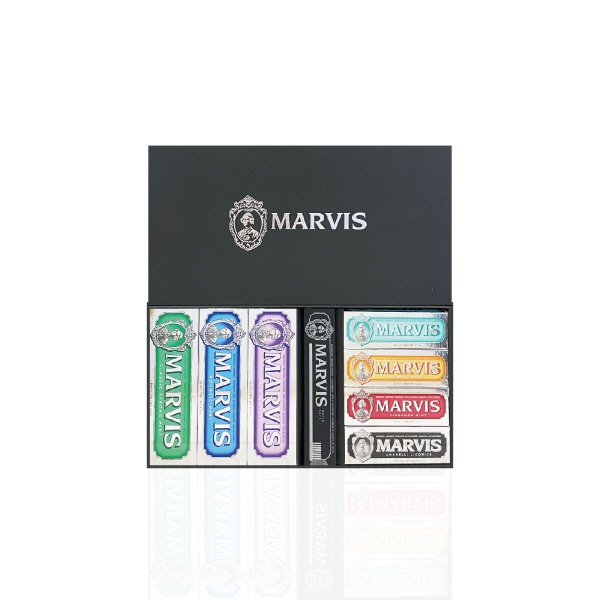 [대구백화점] [마비스]마비스 올플레이버 칫솔세트(85ML3입 25ML4입 칫솔1입) : 대구백화점