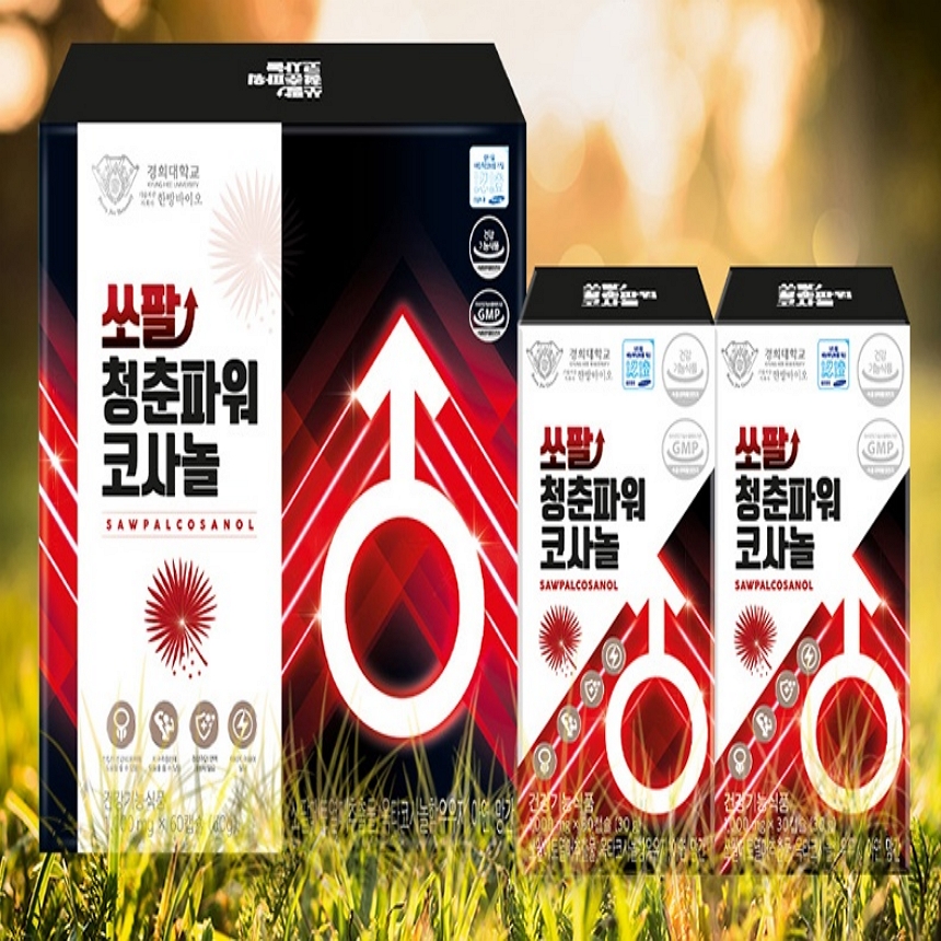 경희한방바이오 쏘팔 청춘파워 코사놀 60캡슐 : 꿀단지마켓