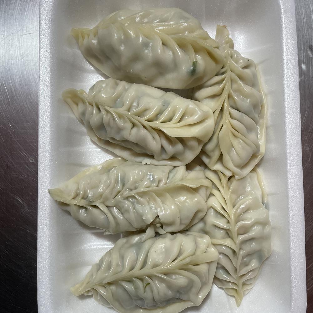 [진주시 배달] 속이 꽉 찬 찐 고기만두  8개 [진주중앙 진주빈대떡] : 동네시장 장보기