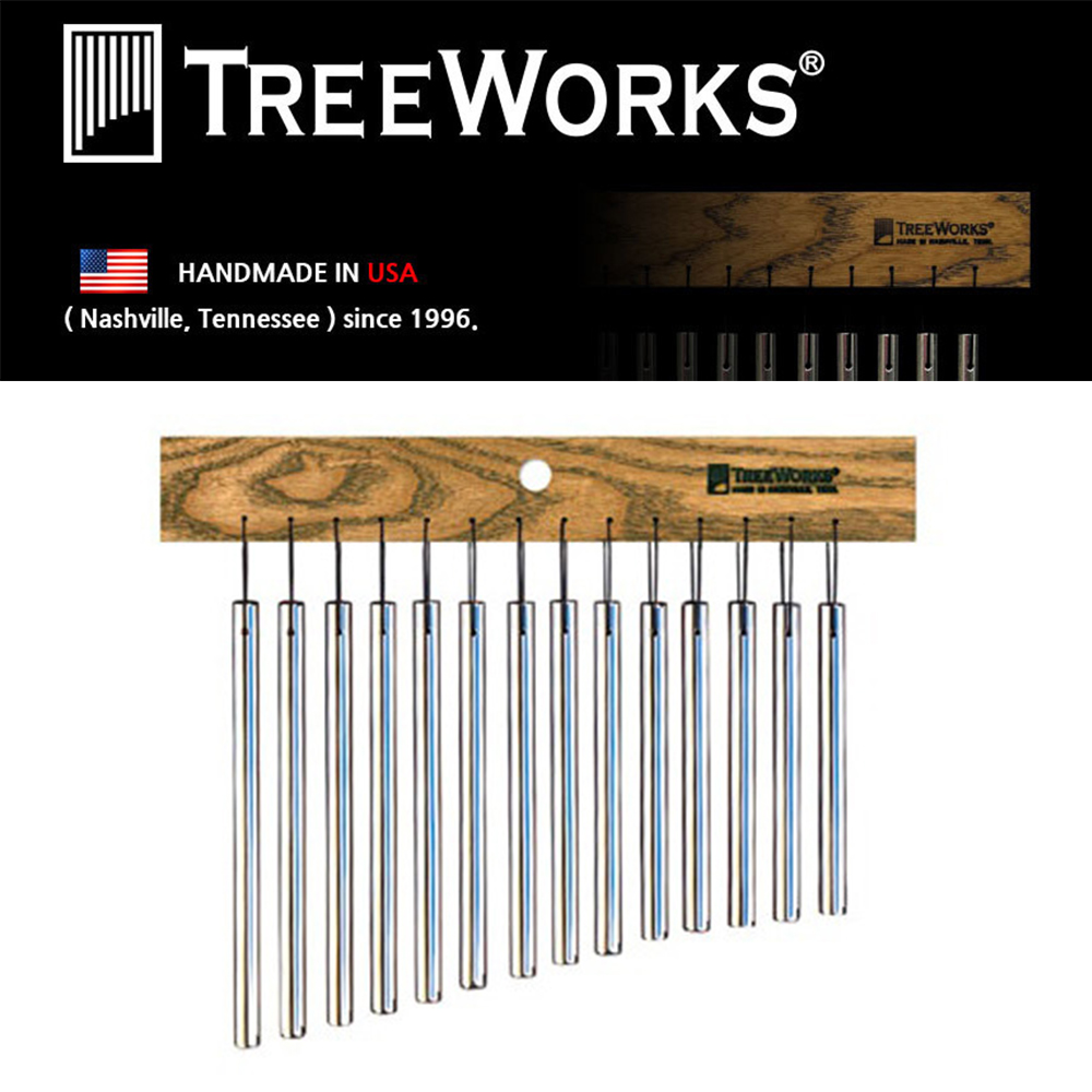 트리웍스 Treeworks 윈드차임 싱글 14바 스탠드별도 TRE417 : 이룸악기