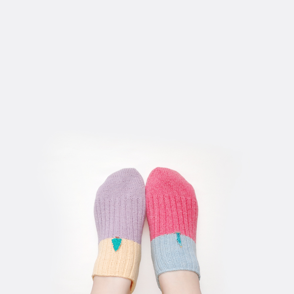 [DIY동영상키트]에너지삭스 양말만들기X첫번째오늘 글랜콜 4ply : kpc yarn
