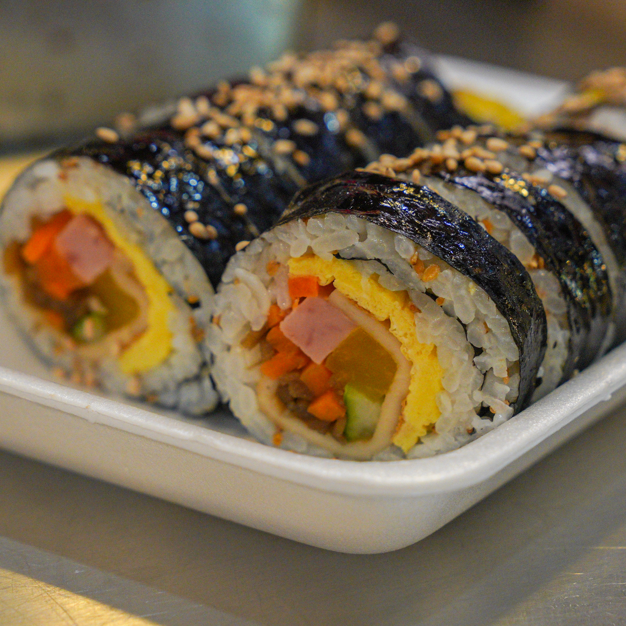 [양산시 배달] 오리지널 김밥 1줄 [덕계 은이네분식] : 동네시장 장보기