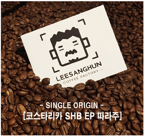 [이상훈커피] 코스타리카 SHB EP 따라주  500g 당일로스팅 스페셜티 원두도매 : 이상훈커피