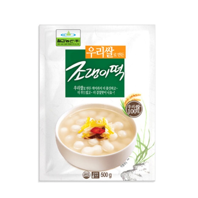 칠갑농산 우리쌀조랭이 500g : 칠갑마루