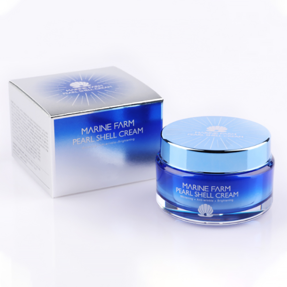 마린팜 진주 조개 미백 톤업 크림 리앤장코스메틱 주름크림 50ml : 티유마트