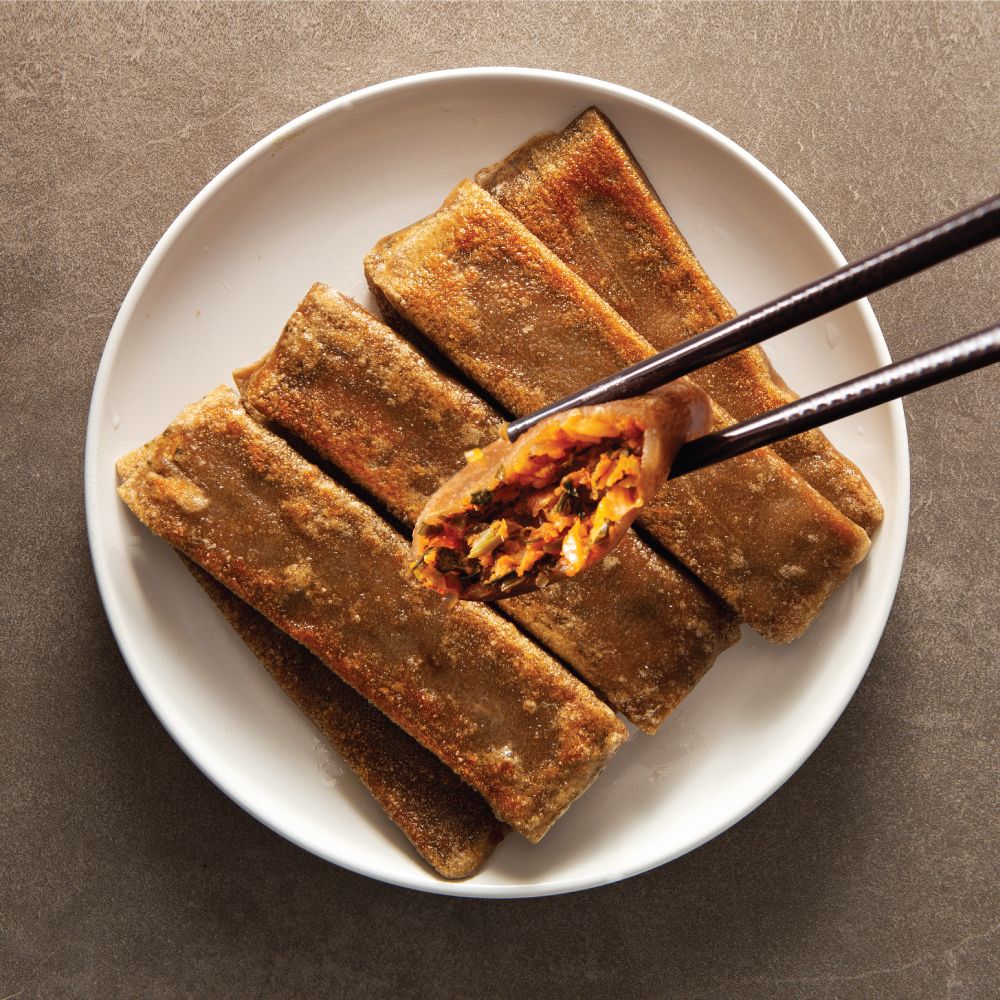 14년 전통 수제 김치 메밀전병 1.2kg // 매콤한매밀전병 정선메밀전병 n6g : 식자재백화점