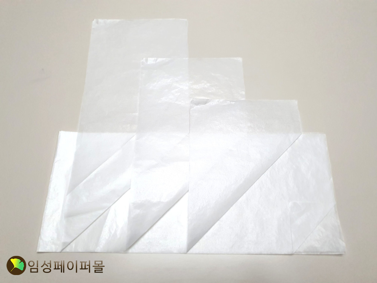 28G 백색 유산지 인쇄 제작 500X750 1000매 : 임성페이퍼몰