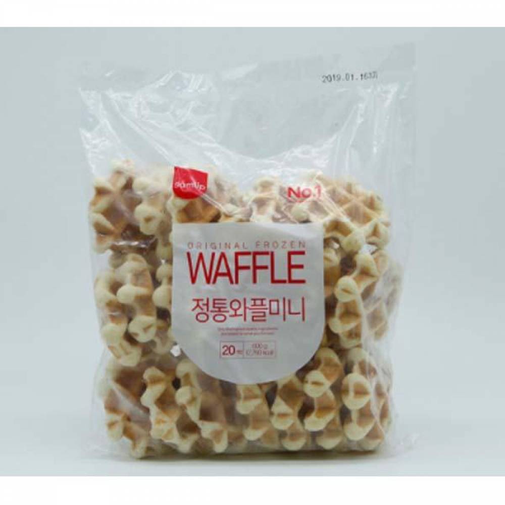 삼립 냉동 정통 미니와플 30g x 20입 600g 크로플 와플요리 : 단디판다