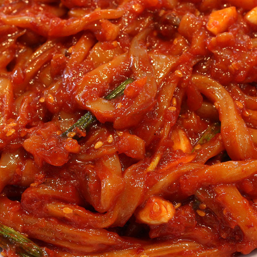 신신본가 오징어젓 갈치속젓 500g 1kg 양념젓갈 : 신신본가토굴새우젓