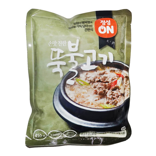 초원식품 뚝배기불고기 410g 10팩 : 지원푸드몰 식자재유통전문
