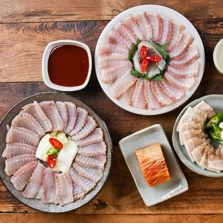 산지직송 목포 홍어 회 500g 1kg 국산 삼합용 숙성 선택 가능 : 맛꾼푸드