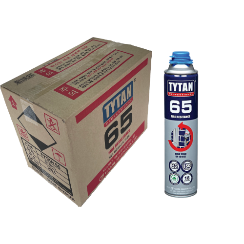 우레탄폼 월드폼 티탄65 TYTAN65 건타입 1박스 15개입 B2 870ml : 태성몰