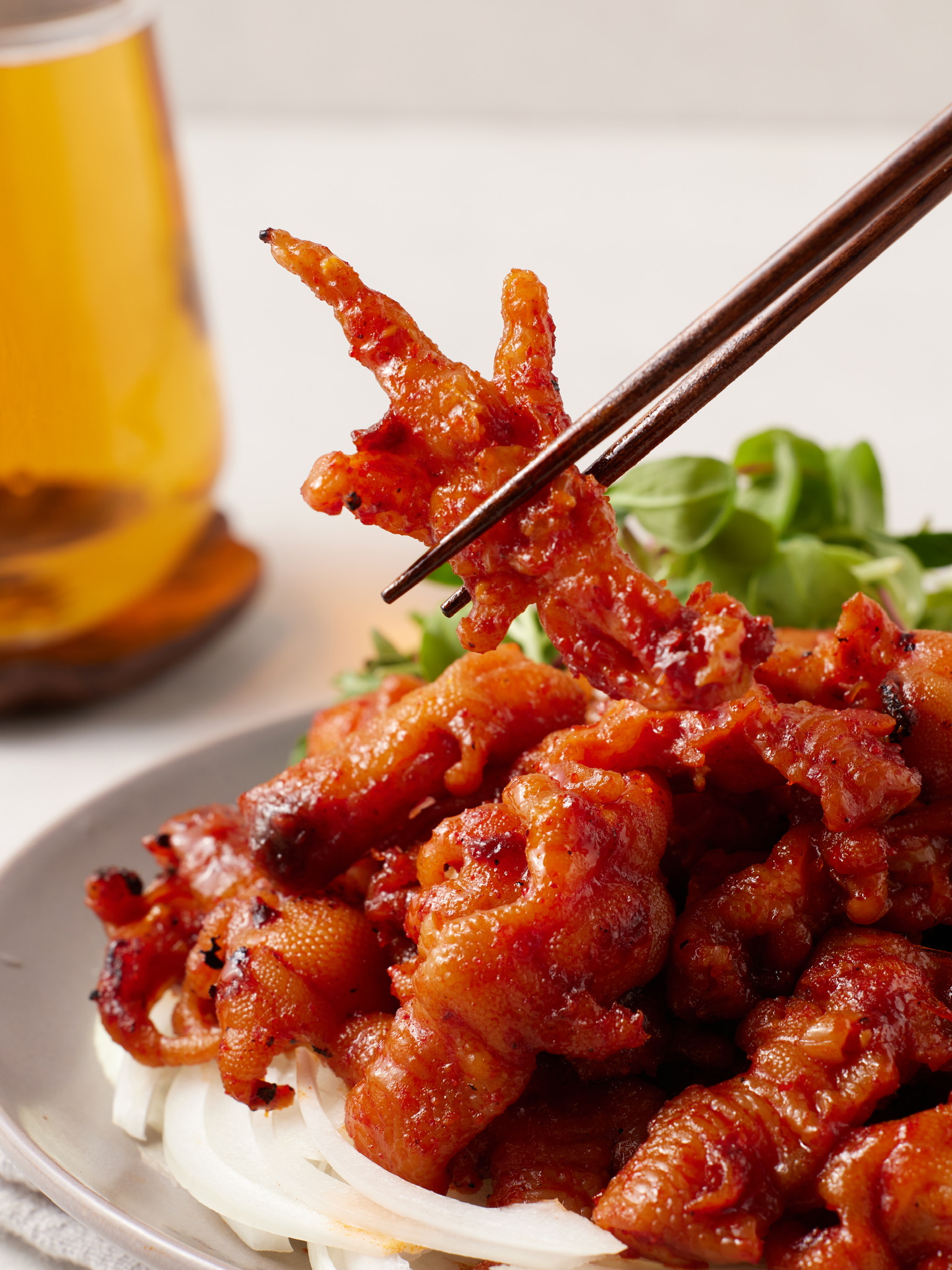 국내산 직화무뼈닭발/소주안주/술안주/캠핑음식/맥주안주/불닭발 : 어쭈구리 왕문어