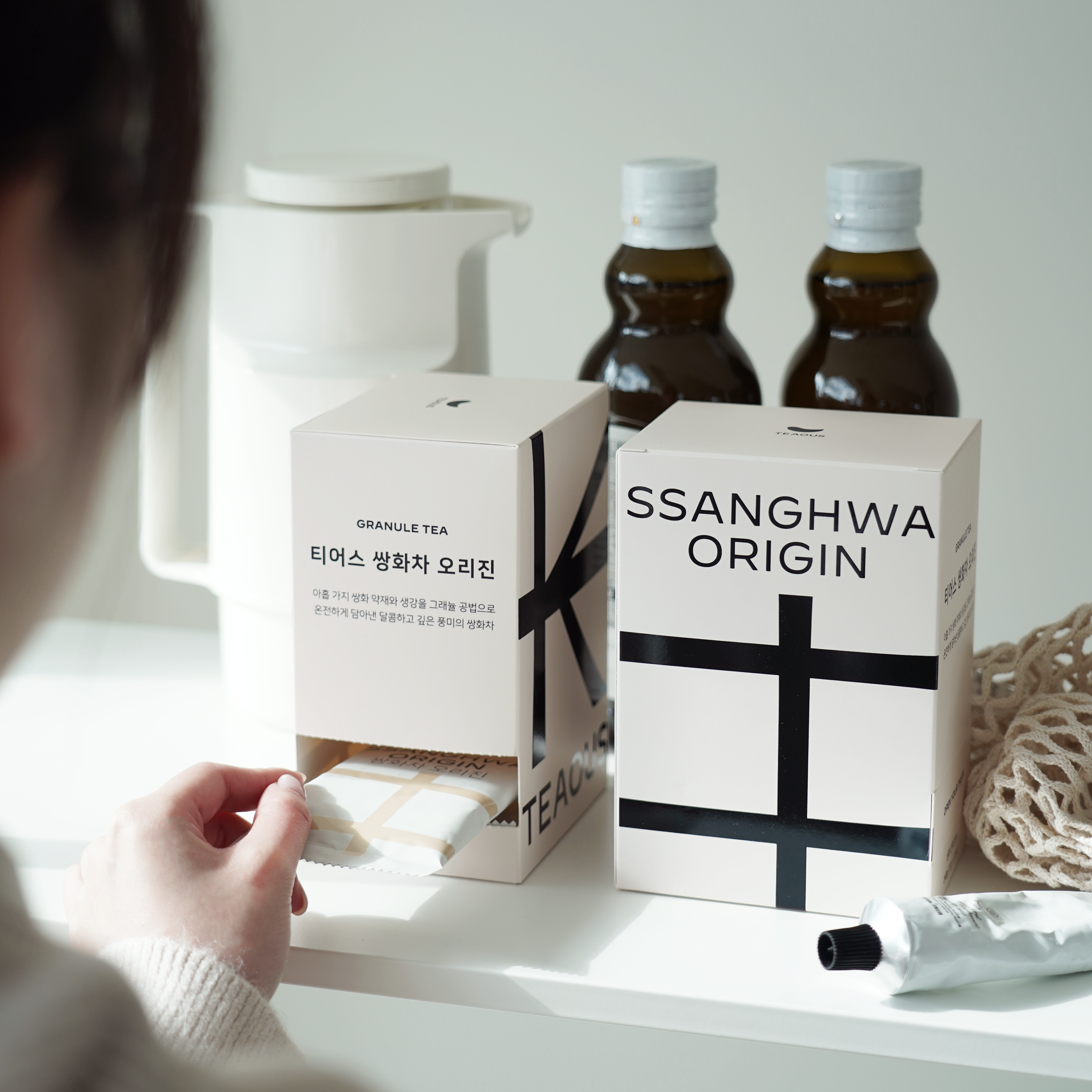 TEAOUS 수제 쌍화차 오리진 카페인 없는 전통차 : TEAOUS 티어스