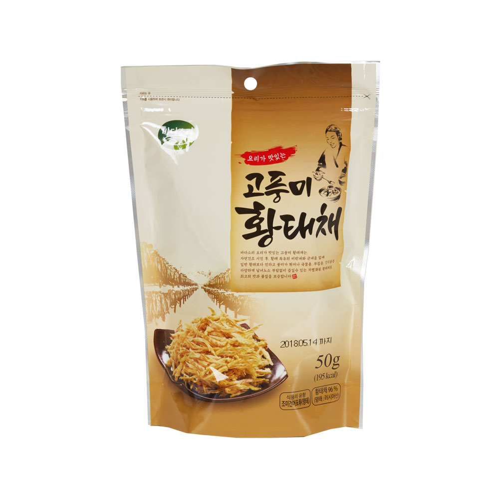 [바다소리] 용대리황태 고풍미 황태채 50g 황태국 마른안주 황태채무침 : 선해수산 바다소리