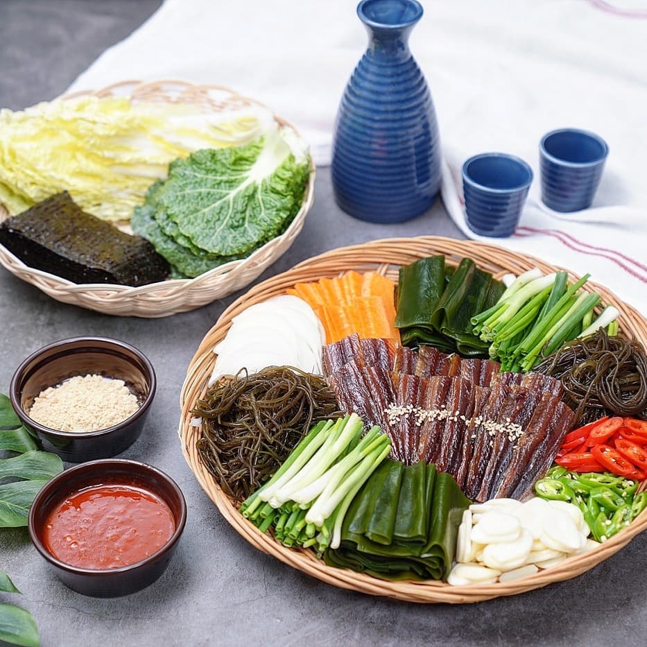 늘보 과메기 포항 구룡포 늘보 꽁치 청어 야채세트 : 늘보어부