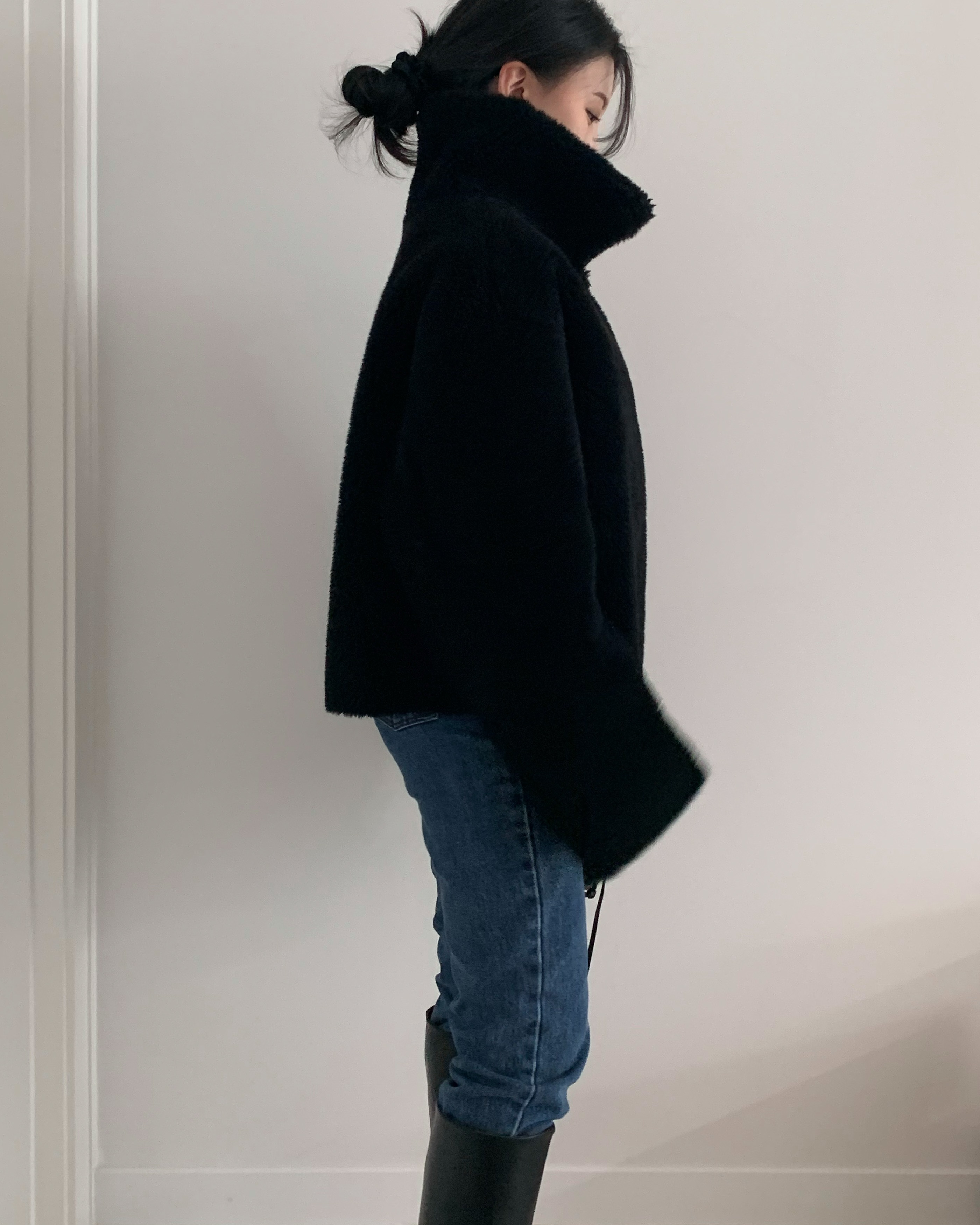 Reversible wool mustang 리버시블 울 양털 무스탕 : 드브니르 Devenir