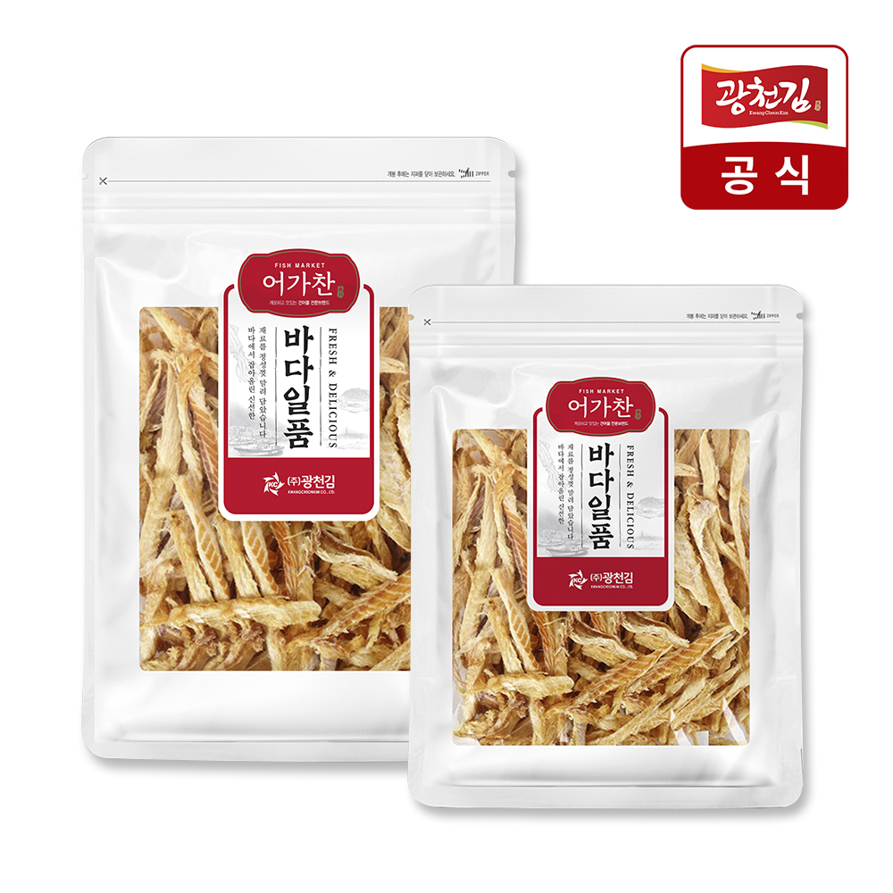 [광천김]어가찬 바다일품 황태채 300g 500g 골라담기 : 주식회사 광천김