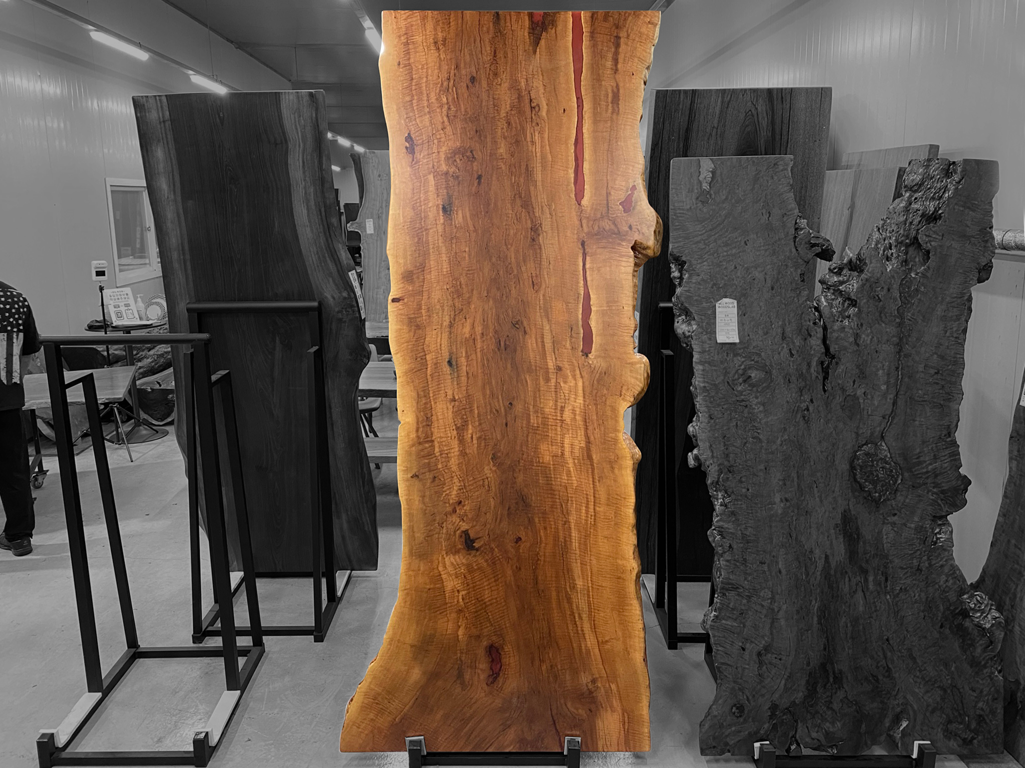 우드슬랩 테이블 대추나무 원목식탁 A210709001 : ALLWOOD