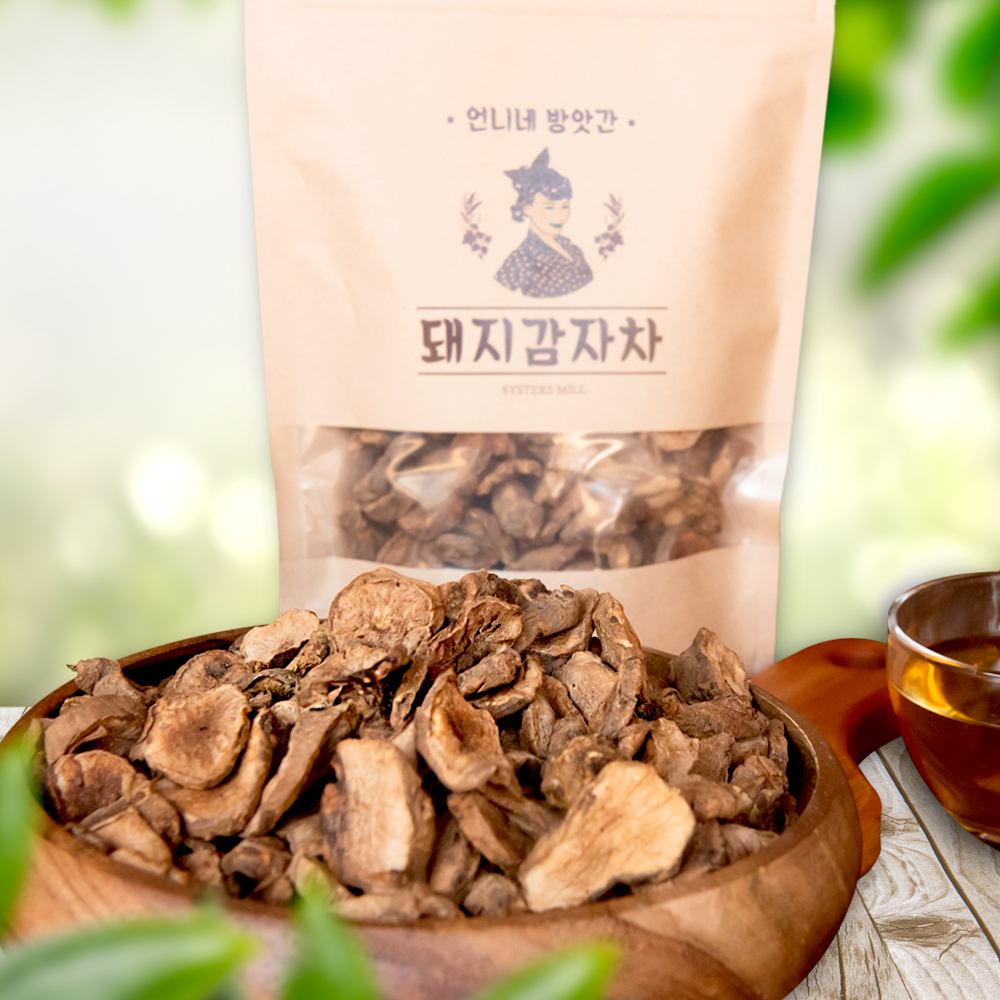 언니네 방앗간 국내산 돼지감자차 150g : 언니네방앗간
