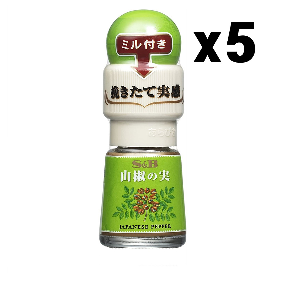 SnB 재패니즈 페퍼 산초 그라인더 6g x5개 Pepper mill : 멜로우스