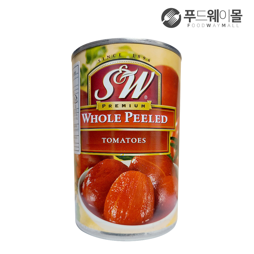 S&W 에스앤더블유 프리미엄 토마토홀 411g : 푸드웨이몰