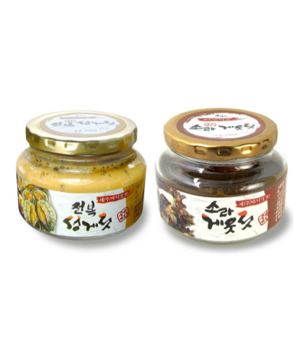 전복성게젓200g + 소라게우젓200g : 승진게우젓