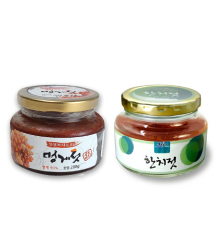 한치젓200g + 멍게젓200g : 승진게우젓