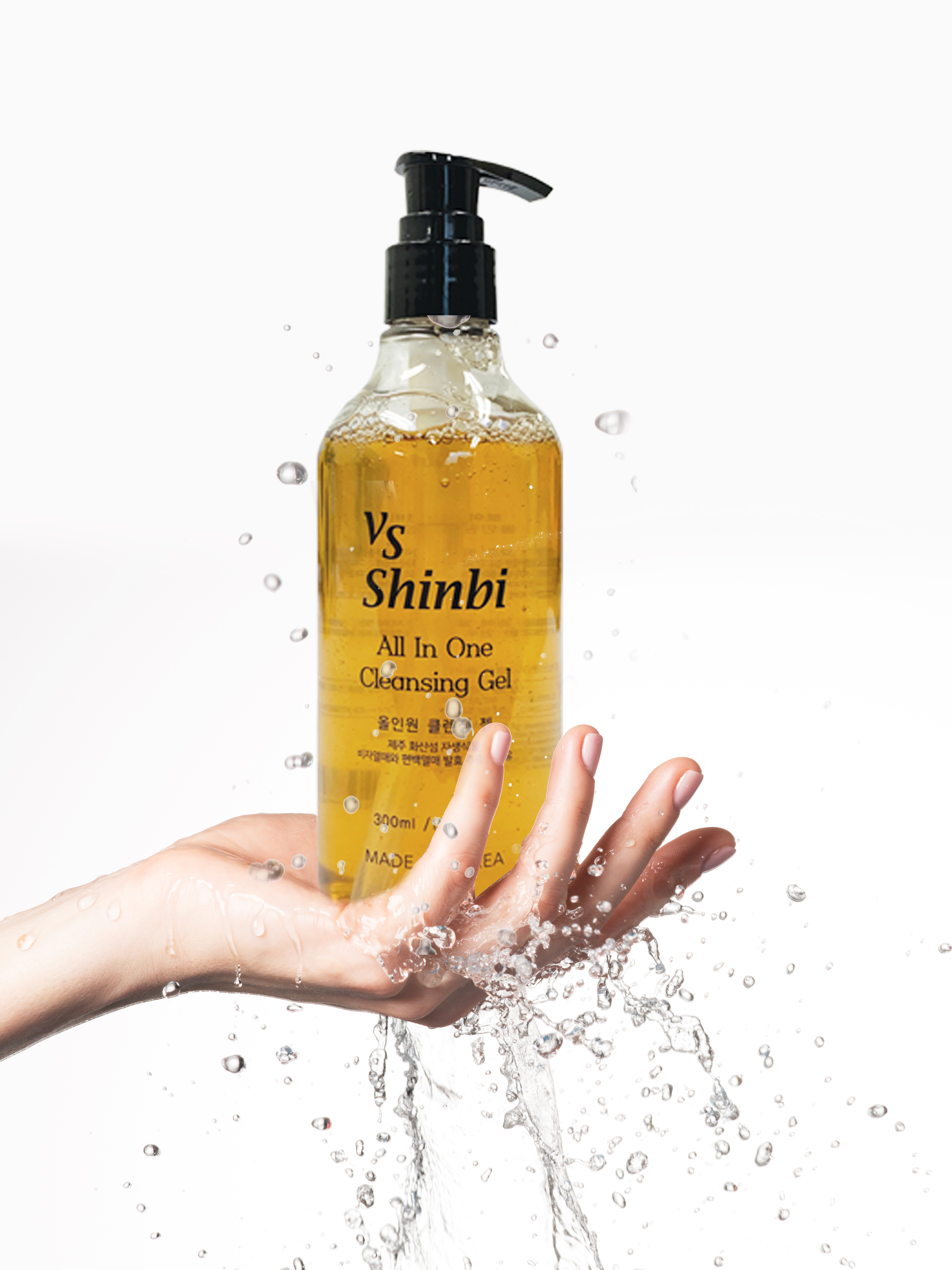 VS신비 브이에스신비 올인원 클렌징젤 300ml 딥클렌징 피부관리 피지관리 모공관리 천연화장품 천연방부제 : 브이에스신비
