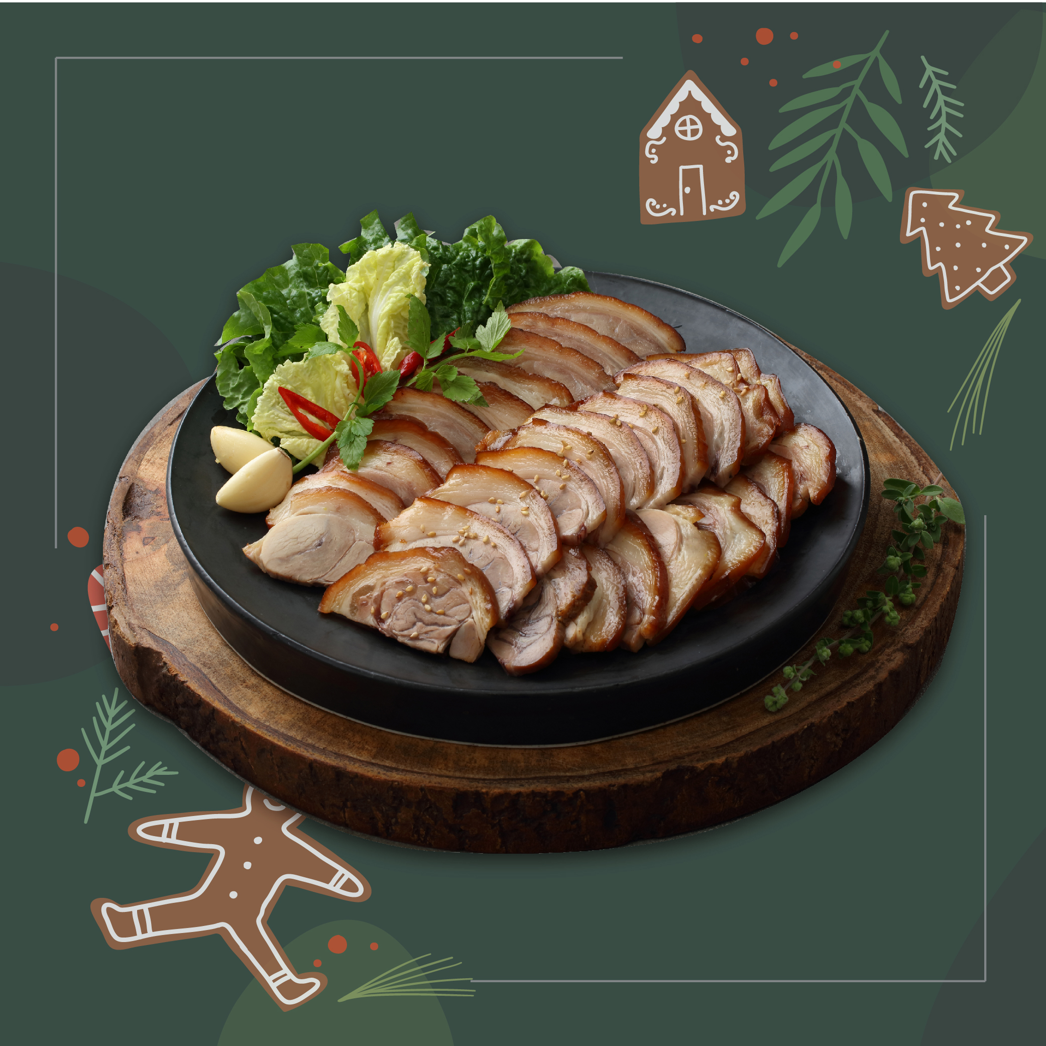 토담 그라비올라 순살 족발 400g 무뼈 : 푸드담