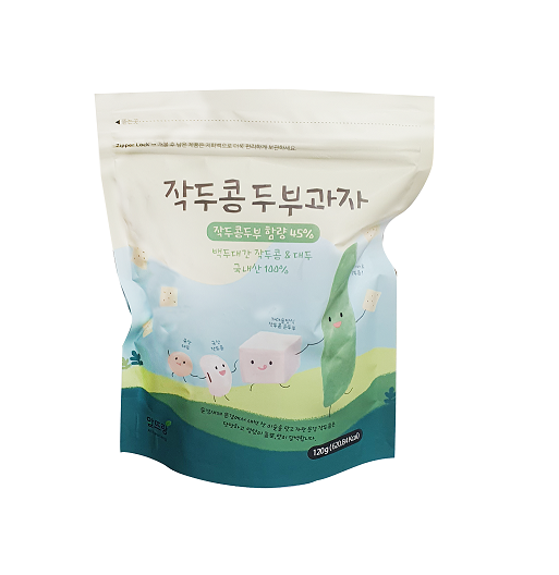작두콩 두부과자 100g 수제두부과자 사무실 학생 어르신 여행 간식 : 알뜨랑농원