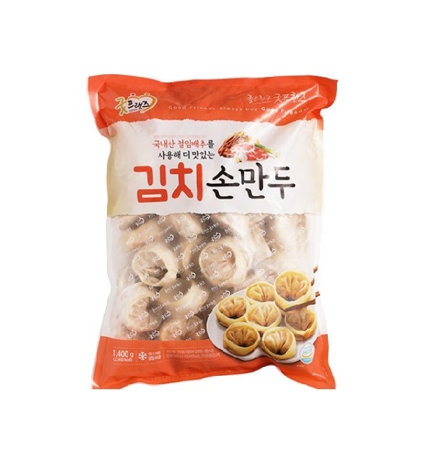 [굿프렌즈]김치손만두 1.4kg 업소용 대용량 식자재 : 오성푸드몰