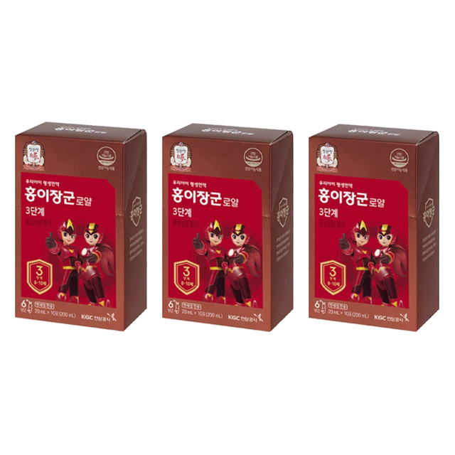 정관장 홍이장군 로얄 3단계 20ml x 30포 : 두리코스메틱
