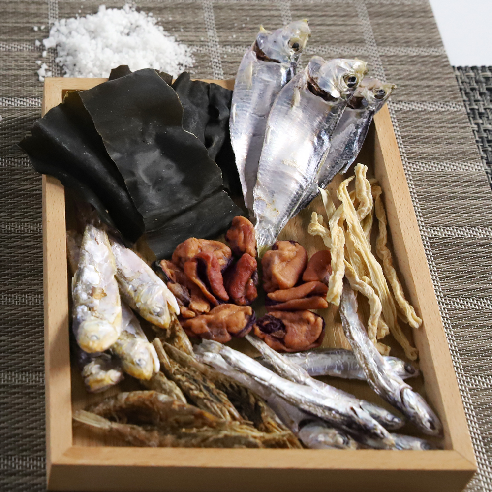천연조미료 국내산 멸치 해물 다시육수팩 250g PLA생분해성 티백 : 명성씨푸드
