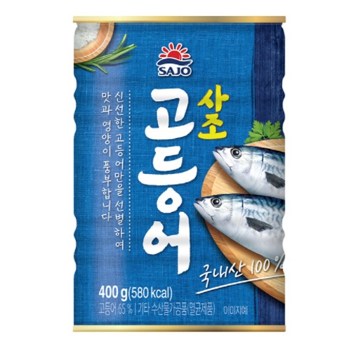 사조 고등어 캔 400g : 우주 팩토리