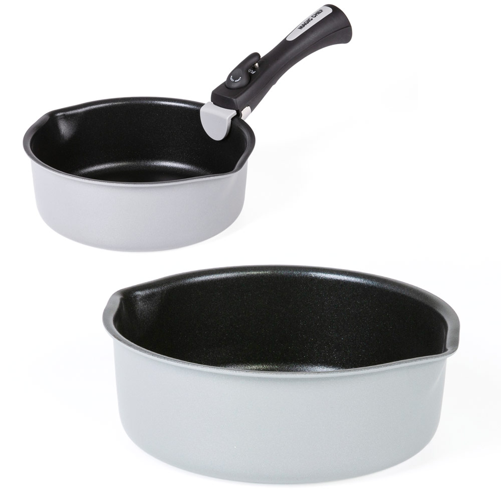 매직쉐프 셀마 인덕션 탈착식 손잡이 탈부착 냄비 18cm : 오색리빙