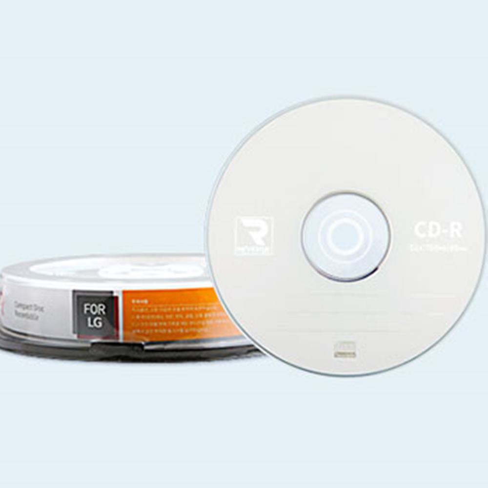 공cd 공씨디 시디 CD-R 10P 미디어 데이터 : 힐링굿샵