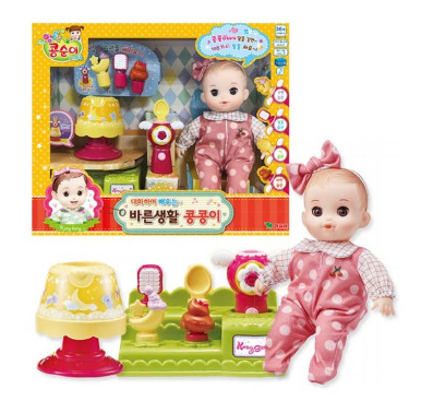 목마친구 콩콩이 장난감 인형 어린이날 선물 정서 발달 완구 : 마켓베이비